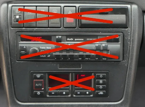 Audi mittelkonsole - a4, b5